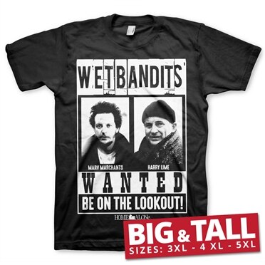 Home Alone - Wet Bandits Big & Tall T-Shirt, Big & Tall T-Shirt