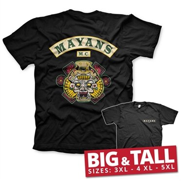 Mayans M.C. - Backpatch Big & Tall T-Shirt, Big & Tall T-Shirt