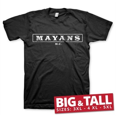 Mayans M.C. Washed Logo Big & Tall T-Shirt, Big & Tall T-Shirt