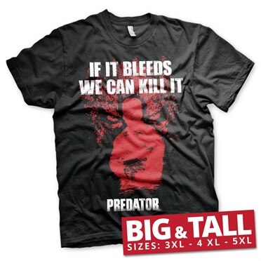 Predator - If It Bleeds Big & Tall T-Shirt, Big & Tall T-Shirt