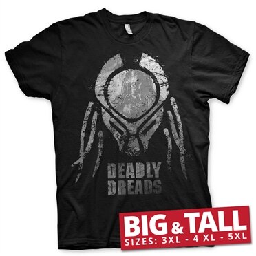Predator Deadly Dreads Iconic Big & Tall T-Shirt, Big & Tall T-Shirt