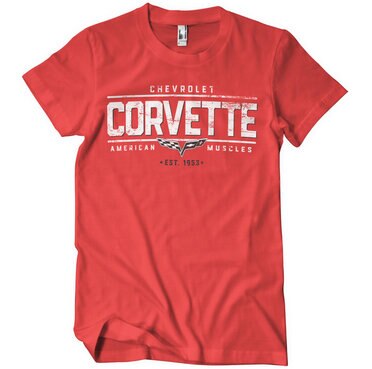 Läs mer om Corvette - American Muscles T-Shirt, T-Shirt