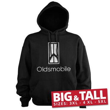 Läs mer om Oldsmobile Washed Logo Big & Tall Hoodie, Hoodie