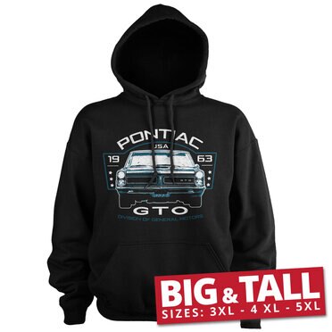 Läs mer om Pontiac GTO Big & Tall Hoodie, Hoodie