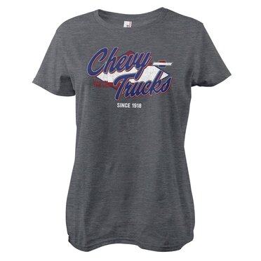 Läs mer om Chevy Trucks Since 1918 Girly Tee, T-Shirt