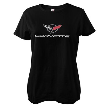 Läs mer om Corvette C5 Logo Girly Tee, T-Shirt