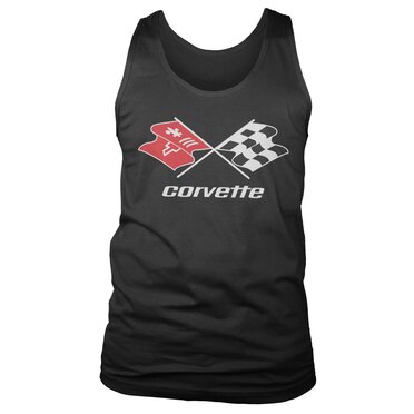 Läs mer om Corvette C3 Logo Tank Top, Tank Top
