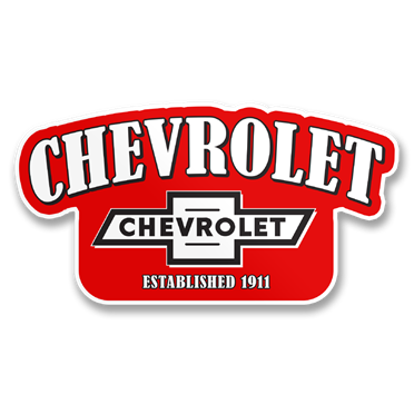 Läs mer om Chevrolet - Established 1911 Sticker, Accessories