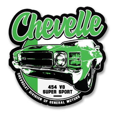 Läs mer om Chevrolet Chevelle Sticker, Accessories