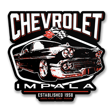 Läs mer om Chevrolet Impala Sticker, Accessories