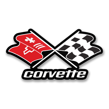Läs mer om Chevrolet Corvette C3 Logo Sticker, Accessories
