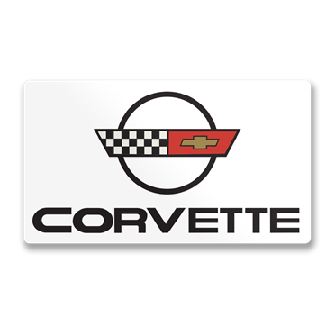 Läs mer om Chevrolet Corvette C4 Logo Sticker, Accessories