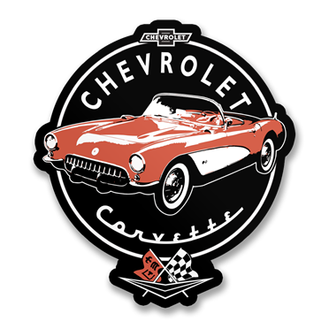Läs mer om Corvette C1 Retro Sticker, Accessories