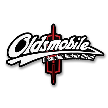 Läs mer om Oldsmobile Rockets Ahead Sticker, Accessories
