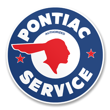 Läs mer om Pontiac Service Logo Sticker, Accessories
