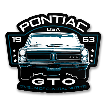 Läs mer om Pontiac GTO Sticker, Accessories