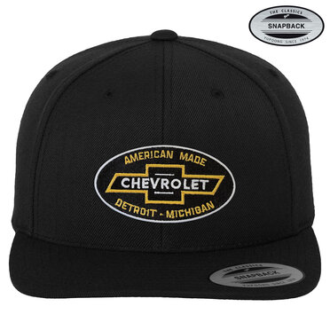 Läs mer om Chevrolet American Made Premium Snapback Cap, Accessories