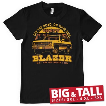 Läs mer om Chevy Blazer Off The Road Big & Tall T-Shirt, T-Shirt