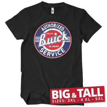 Läs mer om Buick Service Logo Big & Tall T-Shirt, T-Shirt