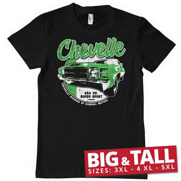 Läs mer om Chevrolet Chevelle SS Big & Tall T-Shirt, T-Shirt
