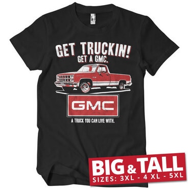 Läs mer om GMC - Get Truckin Big & Tall T-Shirt, T-Shirt