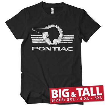 Läs mer om Pontiac Retro Logo Big & Tall T-Shirt, T-Shirt