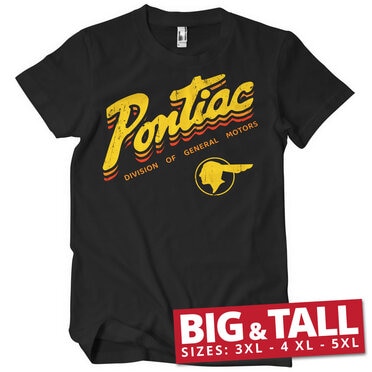 Pontiac Division Of General Motors Big &amp; Tall T-Shirt, T-Shirt
