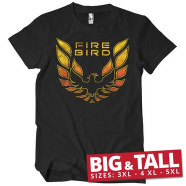 Läs mer om Pontiac Firebird Logo Big & Tall T-Shirt, T-Shirt