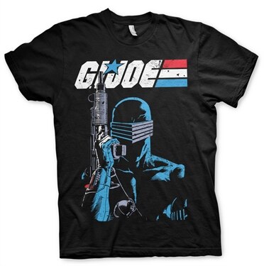 G.I. Joe - Snake Eyes Distressed T-Shirt, Basic Tee