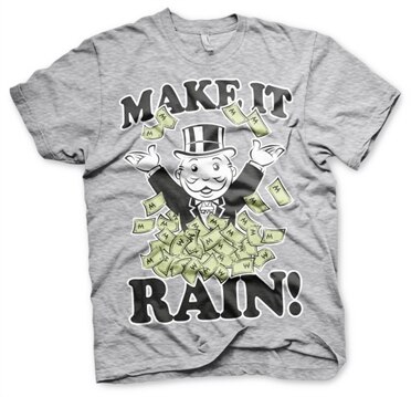 Monopoly - Make It Rain T-Shirt, Basic Tee