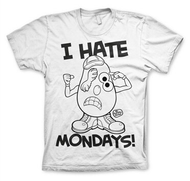 Mr Potato Head - I Hate Mondays T-Shirt, Basic Tee