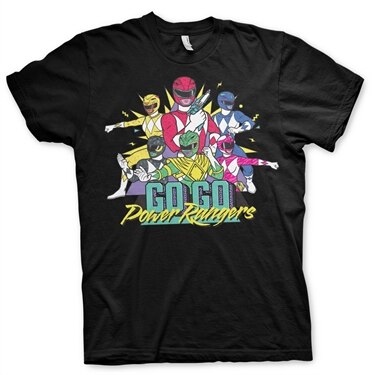 Go-Go Power Rangers T-Shirt, Basic Tee