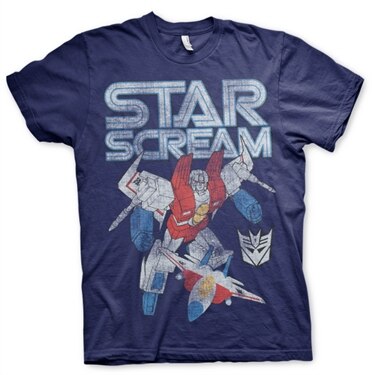 Starscream Distressed T-Shirt, Basic Tee