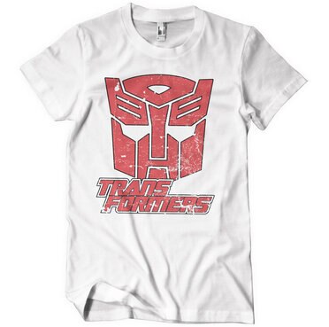 Läs mer om Washed Autobots Duotone Shield T-Shirt, T-Shirt