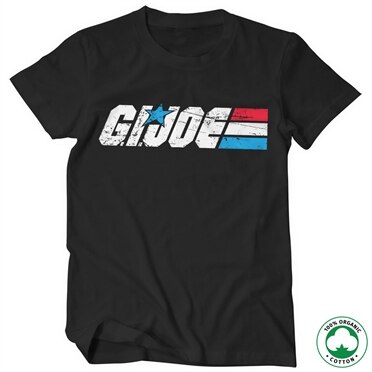 G.I. Joe Distressed Logo Organic T-Shirt, 100% Organic T-Shirt