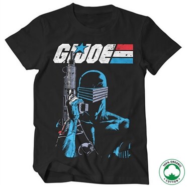 G.I. Joe - Snake Eyes Distressed Organic T-Shirt, 100% Organic T-Shirt