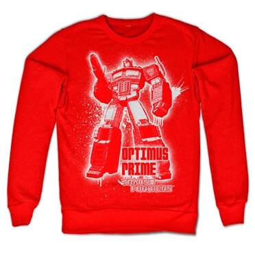Optimus Prime Splatter Sweatshirt , Sweatshirt