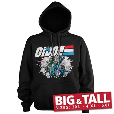 G.I. Joe Tank Big & Tall Hoodie, Big & Tall Hooded Pullover