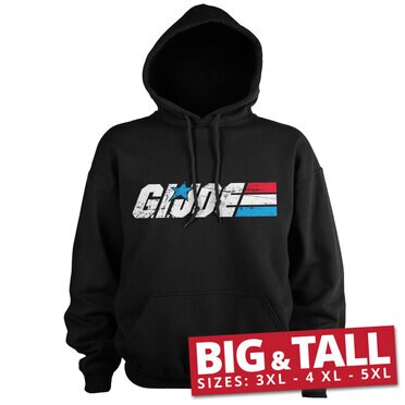 Läs mer om G.I. Joe Washed Logo Big & Tall Hoodie, Hoodie