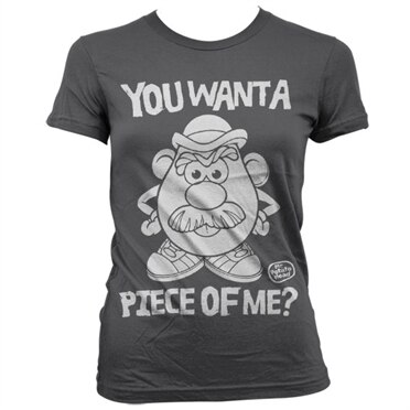 You Want A Piece Of Me? Girly Tee, Girly Tee