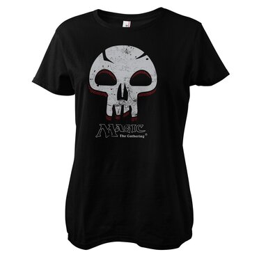 Läs mer om Black Mana Skull Girly Tee, T-Shirt