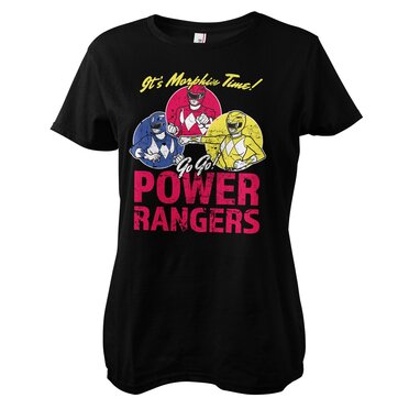 Läs mer om Power Rangers - Its Morphin Time Girly Tee, T-Shirt