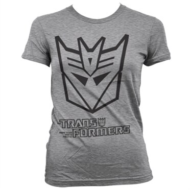 Transformers Decepticon Logo Girly Tee, Girly T-Shirt