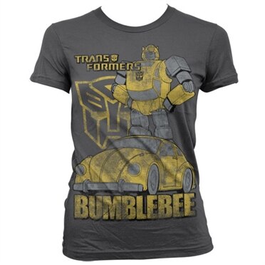 Bumblebee Distressed Girly T-Shirt, Girly Tee