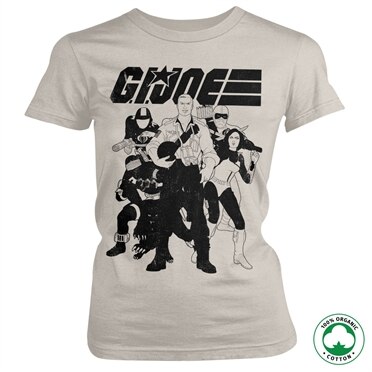 G.I. Joe Group Organic Girly T-Shirt, 100% Organic Girly T-Shirt