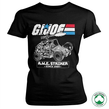 G.I. Joe - A.W.E. Striker Organic Girly T-Shirt, 100% Organic Girly T-Shirt