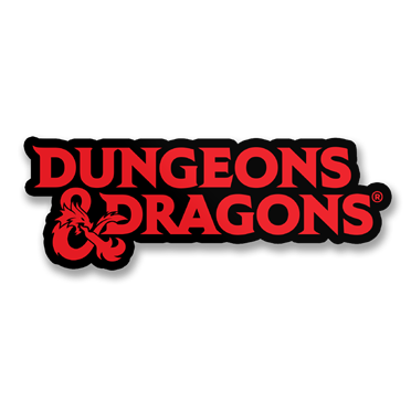 Läs mer om Dungeons & Dragons Logo Sticker, Accessories