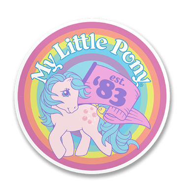 Läs mer om My Little Pony Est `83 Sticker, Accessories