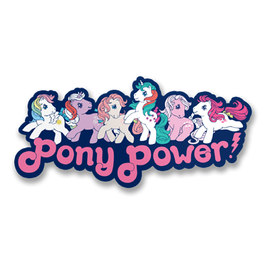 Läs mer om Pony Power Sticker, Accessories