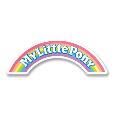 Läs mer om My Little Pony Logotype Sticker, Accessories
